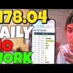 Earn $178.04 Per Day With ZERO Money To Start (Make Money Online 2020)