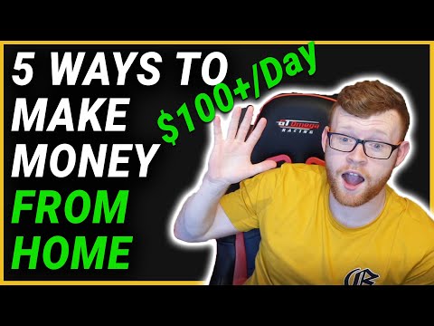 HOW TO MAKE $100+/DAY WORKING FROM HOME | MAKE MONEY ONLINE 2020