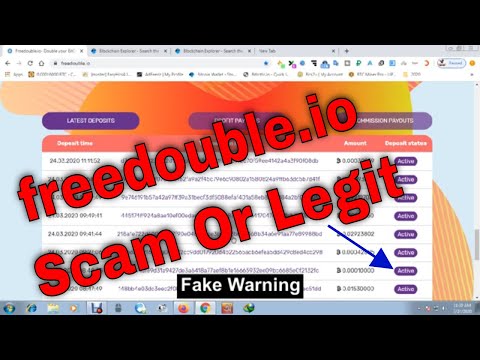 freedouble.io Scam Or Legit | Payment Proof | Bitcoin Doubler Site | Trusted Bitcoin Investment 2020