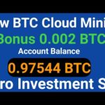 New Free Bitcoin Mining Sites 2020 | 0.007 BTC Earn Without Investment | Top Bitcoin Cloud Mining