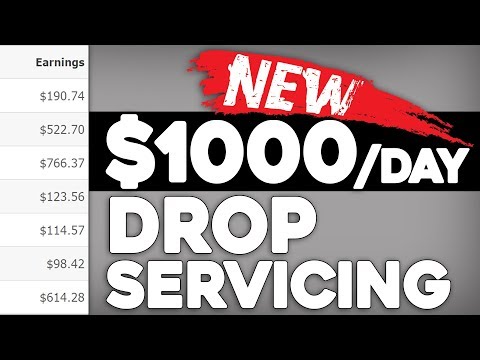 NEW Make BIG Money Drop Servicing From THIS Website! (Make Money Online)