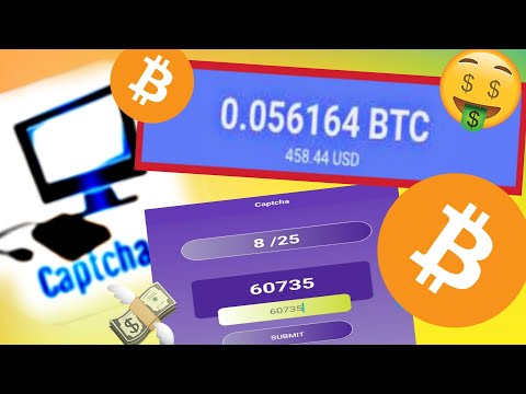 Earn Bitcoin by solving simple captcha 100% paying // captcha go 2020