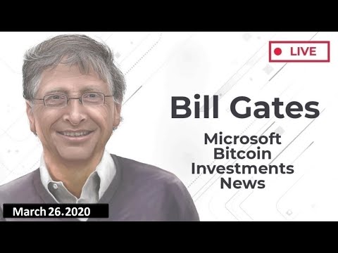 Bill Gates Live | Microsoft. Bitcoin Crash. Anti-Bearish Coalition. Investments News