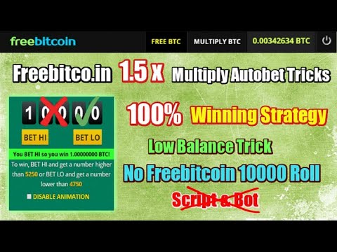 2020 FREEBITCOIN FREE STRATEGY AUTO ROLL SCRIPT ₿ #bitcoin #mining #halving #earnmoney #freebitcoin