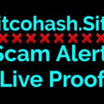 Bitcohash.Site Scam Alert Live Proof