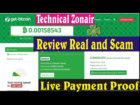 get bitcoin org Mining Site 2020 REAL OR SCAM Live Withdraw Proof and 5 more site Review