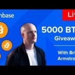 Brian Armstrong Live: Coinbase Trading, Bitcoin Mining, BTC Price | Stay Home NOW