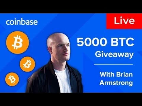 Brian Armstrong Live: Coinbase Trading, Bitcoin Mining, BTC Price | Stay Home NOW