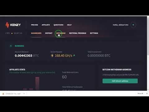 Kenzy.co Live Payment proof | Kenzy Live withdraw Legit Or Scam | Bitcoin Cloud Mining