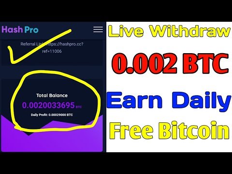 New Best Bitcoin Mining Website Live Withdrawal 0.002 BTC Legit Or Scam