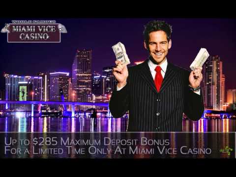 DatSyn News - Up to $285 Maximum Deposit Bonus For a Limited Time Only At Miami Vice Casino