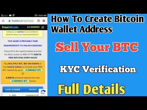 How to Create Bitcoin Wallet Address&Sell Your BTC||SM TECH GROUP