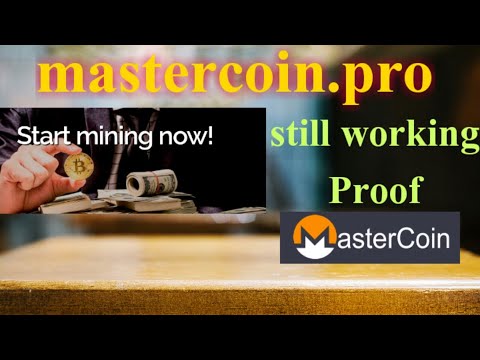 Bitcoin Mining || Mastercoin.pro still working payment  Proof || site moved to another domian