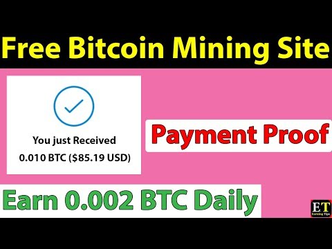 New Free Bitcoin Mining Site - With Payment Proof - Freemining