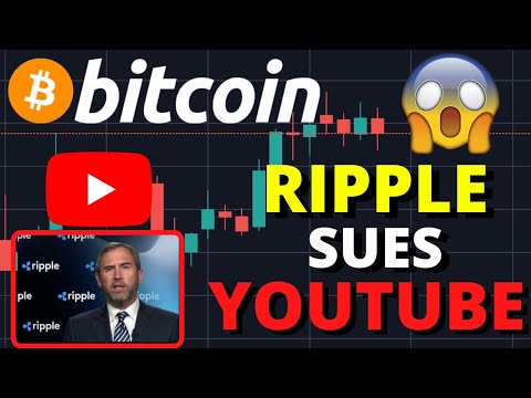CRAZY NEWS!!!! RIPPLE SUES YOUTUBE FOR CRYPTO SCAMS!! POTENTIAL BITCOIN BREAKOUT BY NEXT WEEK?