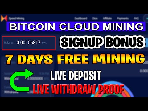 SpeedMining | Bitcoin Mining | Live Withdraw Proof | Real Mining |  EarnCryptoCoin | 2020