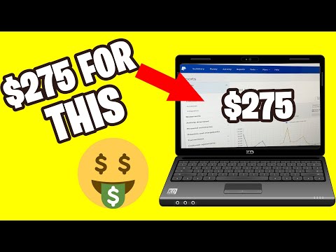 Get Paid $275 IMMEDIATELY FOR THIS! *NEW* [Make Money Online In 2020]