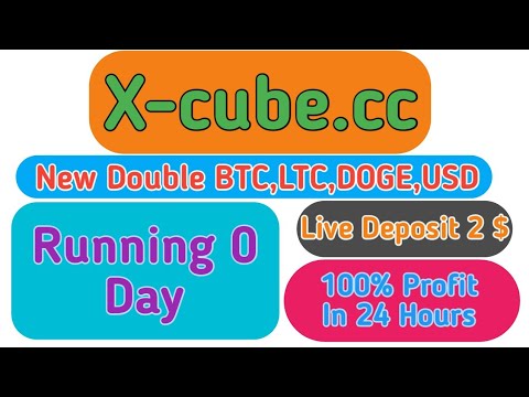 X-cube.cc Scam or Legit||Bitcoin Doubler Site||BTC,LTC,ETH,DOGE,USD Double 24 Hours||Bitcoin Ganaren