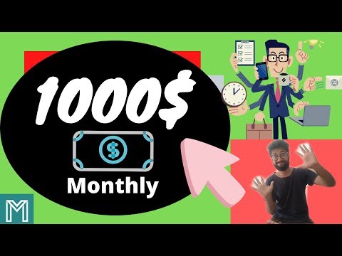 Make money online 2020 [1000$ Monthly passive income 2020]