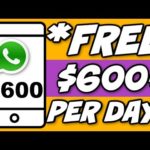 How to Make $600 From WhatsApp (NEW HACK!) | Make Money Online | Side Hustle