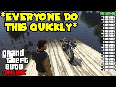 *NEW* GTA 5 ONLINE SOLO MONEY FAST FOR EVERYONE.. (No Requirements TRICK) *Anyone Can Do This*