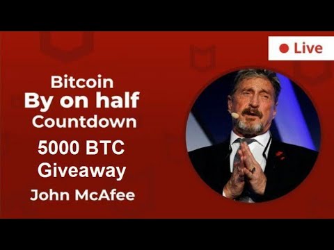 John McAfee Live: about Bitcoin, Investments & McAfee Software Update [4 MAY, 2020]