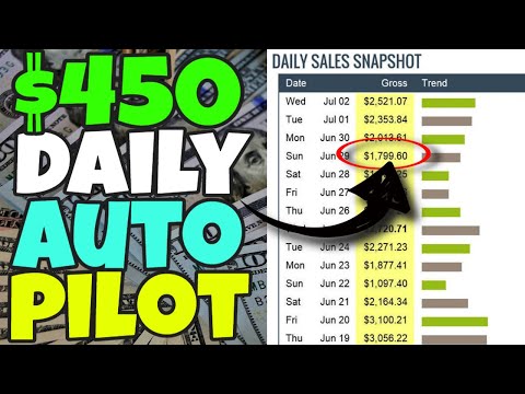 Earn $450 A DAY On AUTOPILOT (Make Money Online 2020 - BIG Traffic Method)