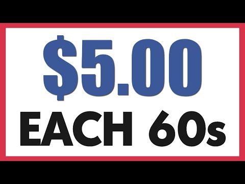 Make $5 00+ Every 60s Right NOW?! (Easy Make Money Online Tactic!)