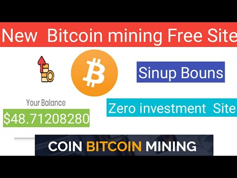 Coin bitcoin mining  site  sinup bouns