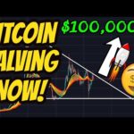 Bitcoin Halving Now! $100,000 Price Prediction Next? Cryptocurrency News BTC Trading Analysis 2020!