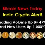 Bitcoin News Today 2020: India Alert! Trading Volume Up By 47% And Sign Ups 1,000%.