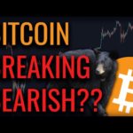 BITCOIN HEADED LOWER??? IS THE RALLY FINALLY OVER??