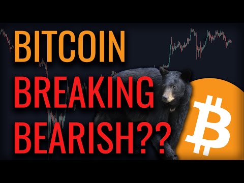 BITCOIN HEADED LOWER??? IS THE RALLY FINALLY OVER??