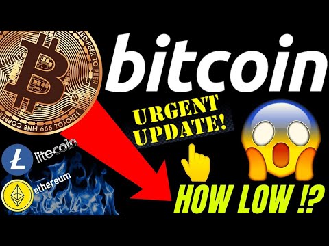 URGENT UPDATE!! BITCOIN LITECOIN and ETHEREUM LOWER TO GO!? crypto TA, analysis, news, trading