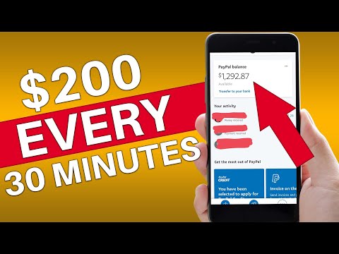 EARN $200 EVERY 30 MINUTES FROM PAYPAL [Make Money Online]