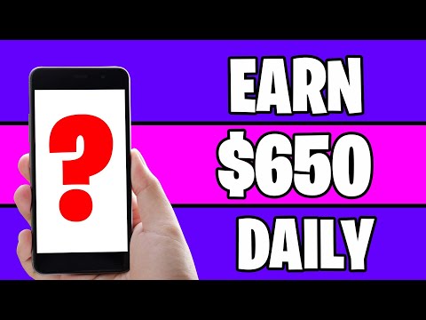 Make $650 PER DAY For FREE *New Website* [Make Money Online]