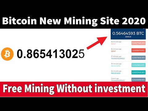 Free Bitcoin Mining Sites Without investment 0.0005 Sing Up Bouns 2020