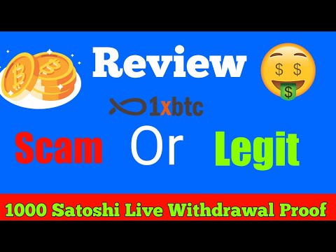 1xbtc free earn Bitcoin Site | Scam or Legit | 1000 Satoshi Live Withdrawal proof | Payout Faucetpay