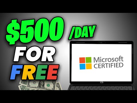 Make $500 PER DAY Using Microsoft Certification [Make Money Online]