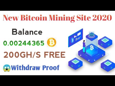 New Legit Bitcoin Mining Sites 2020 | Best Legit Free Or Investment Site 2020 ! Withdraw Proof