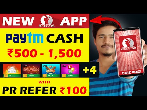 New Paytm Cash Earning App 2020 | Play Game And Earn Money Online | Refer And Earn Paytm Cash
