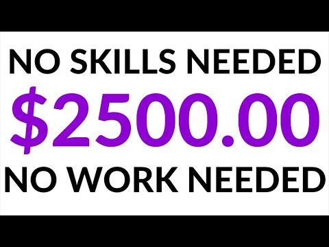 Make $2500 Per Day on AUTOPILOT! (NO WORK) - Make Money Online