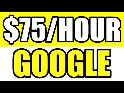 Earn $75 Per Hour With Google [Make Money Online With No Money 2020]