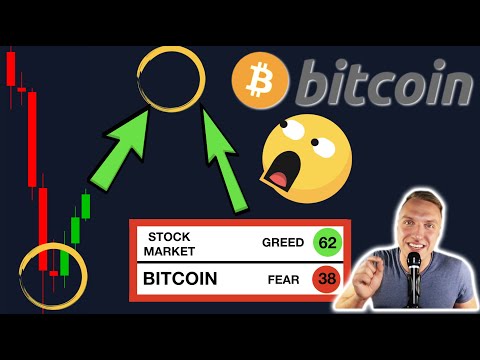 SHOCKING!!! BITCOIN DUMP OVER!!? WELL... LOOK AT THIS BITCOIN & STOCK MARKET FEAR AND GREED INDEX!!!
