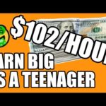 [Earn $102/Hour] Make Money Online As A Teenager