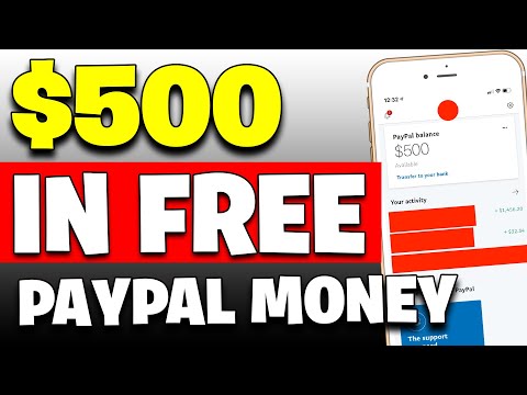 Earn $500 In FREE PAYPAL MONEY [Make Money Online]