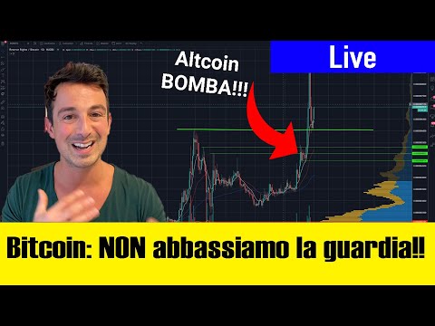 BITCOIN molto DEBOLE. Altcoins NEL MIRINO! | CRYPTO.COM di nuovo ATTIVO? | News & Analisi di Mercato