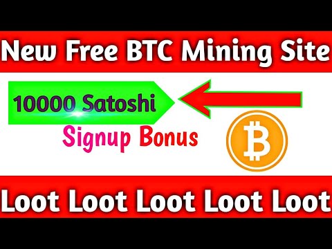 New Free Bitcoin Mining Site 2020 |  Scam or Legit | Earnbitcoin.io { Full Review } 10000  Satoshi