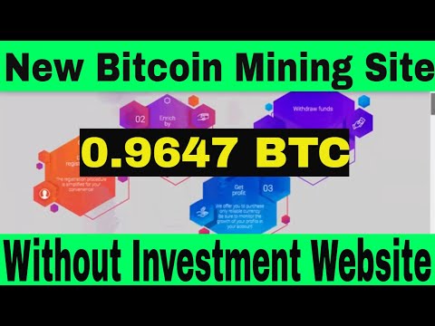 New Free Bitcoin Mining Sites 2020 | 0.004 BTC Earn Without Investment | Top BTC Cloud Mining Sites