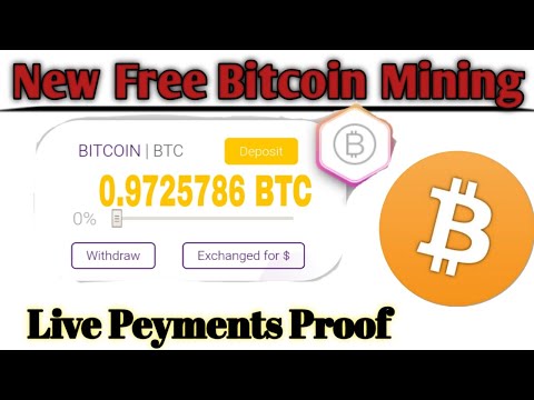 OMG New Free Bitcoin Cloud Mining Site 2020 ! Earn Free Bitcoin + Live Peyments Proof + Giveaway